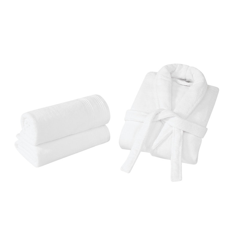 Christian Siriano Cotton Terry Cloth Bathrobe & Reviews Wayfair Canada